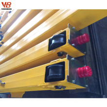 Double girder overhead bridge crane end carriage